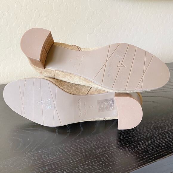 NWOB Aquatalia Feliciana Weatherproof Block Heel Bootie, Size 6 - Picture 14 of 14